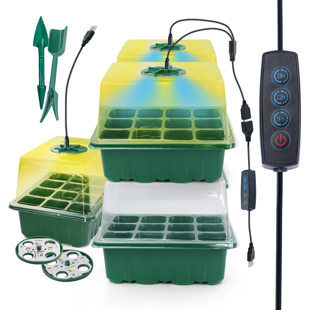 Plant Parenting - LED เนอสเซอรี่หม้อ Grow Light Plant Seed