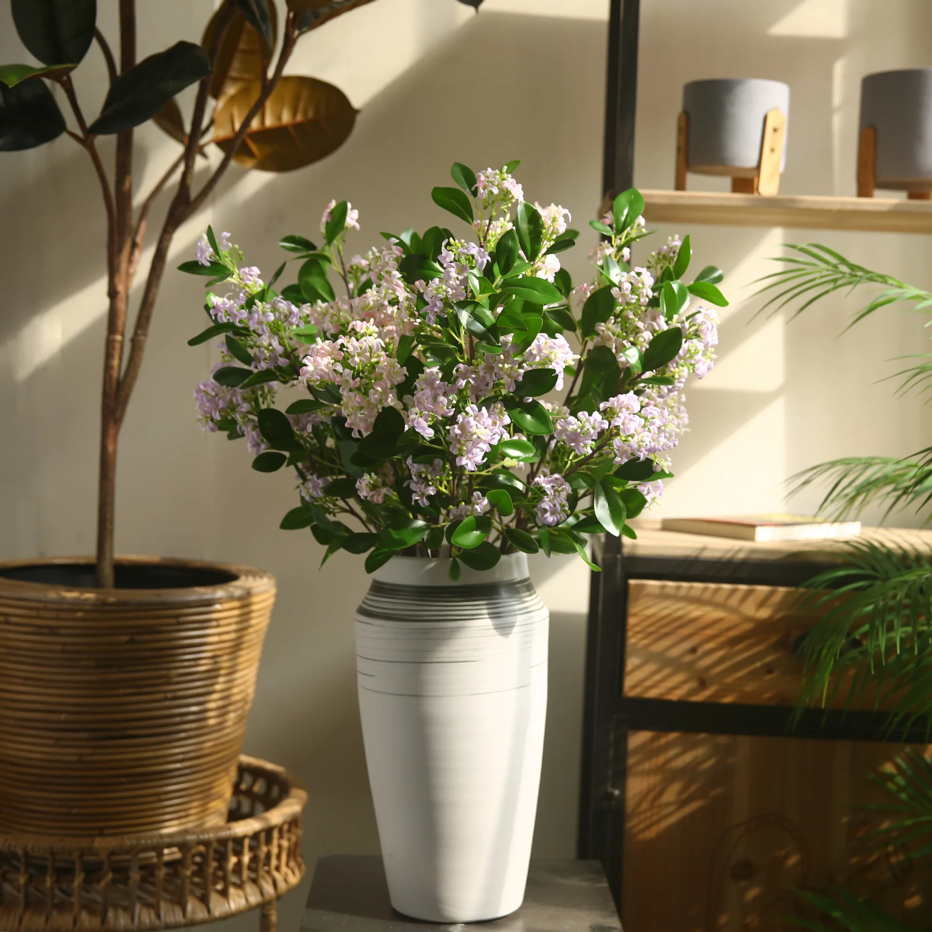 72 ซม.ประดิษฐ์ Murraya สาขาดอก - String Of Pearls Plant บทวิจารณ์และราคา