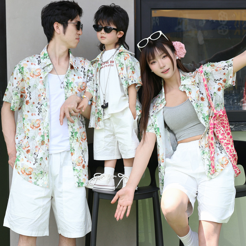 Holiday Look เสื้อเชิ้ตลายดอกไ - Plant Parent Clothing บทวิจารณ์และราคา