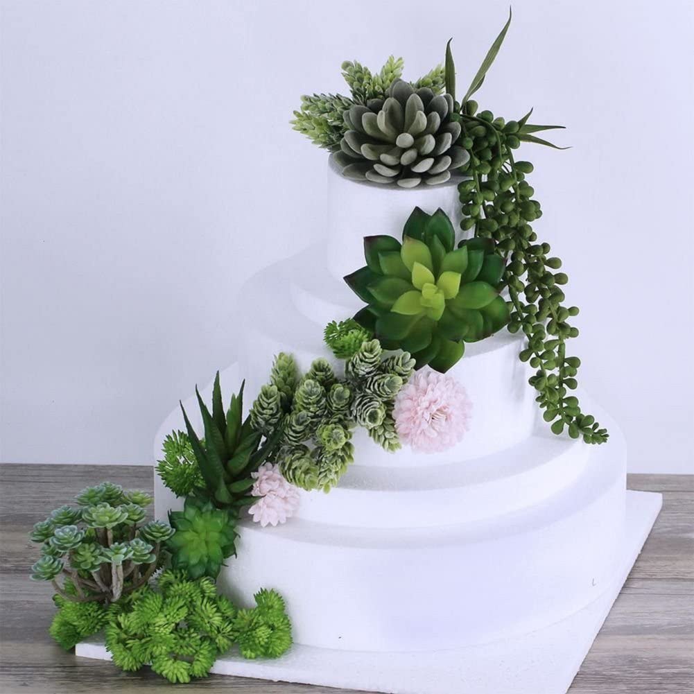15ชิ้นของตกแต่งพืชอิ่มน้ำปลอมพ - String Of Pearls Plant บทวิจารณ์และราคา