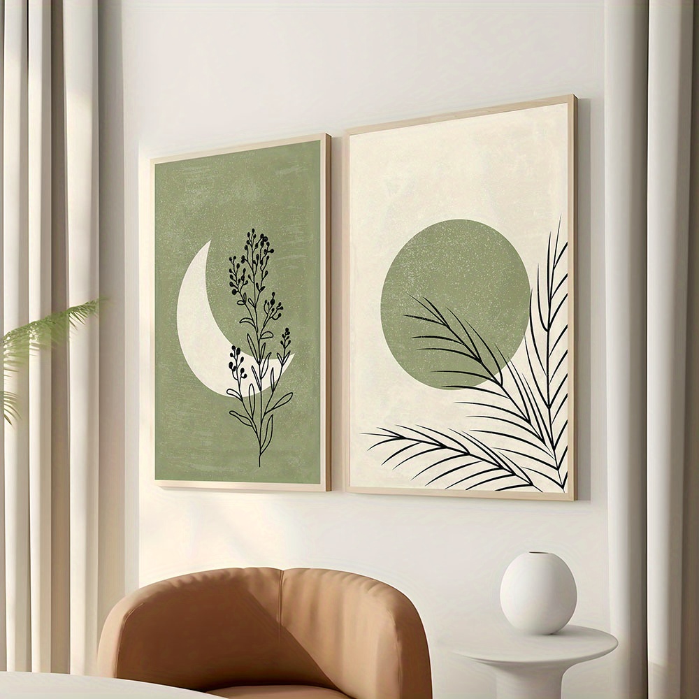ภาพพิมพ์บนผ้าใบลายโบฮีเมียน ต้ - Plant Parenting บทวิจารณ์และราคา
