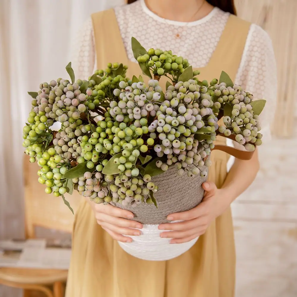 29 ซม.ประดิษฐ์สีเขียว INS Bean - String Of Pearls Plant บทวิจารณ์และราคา