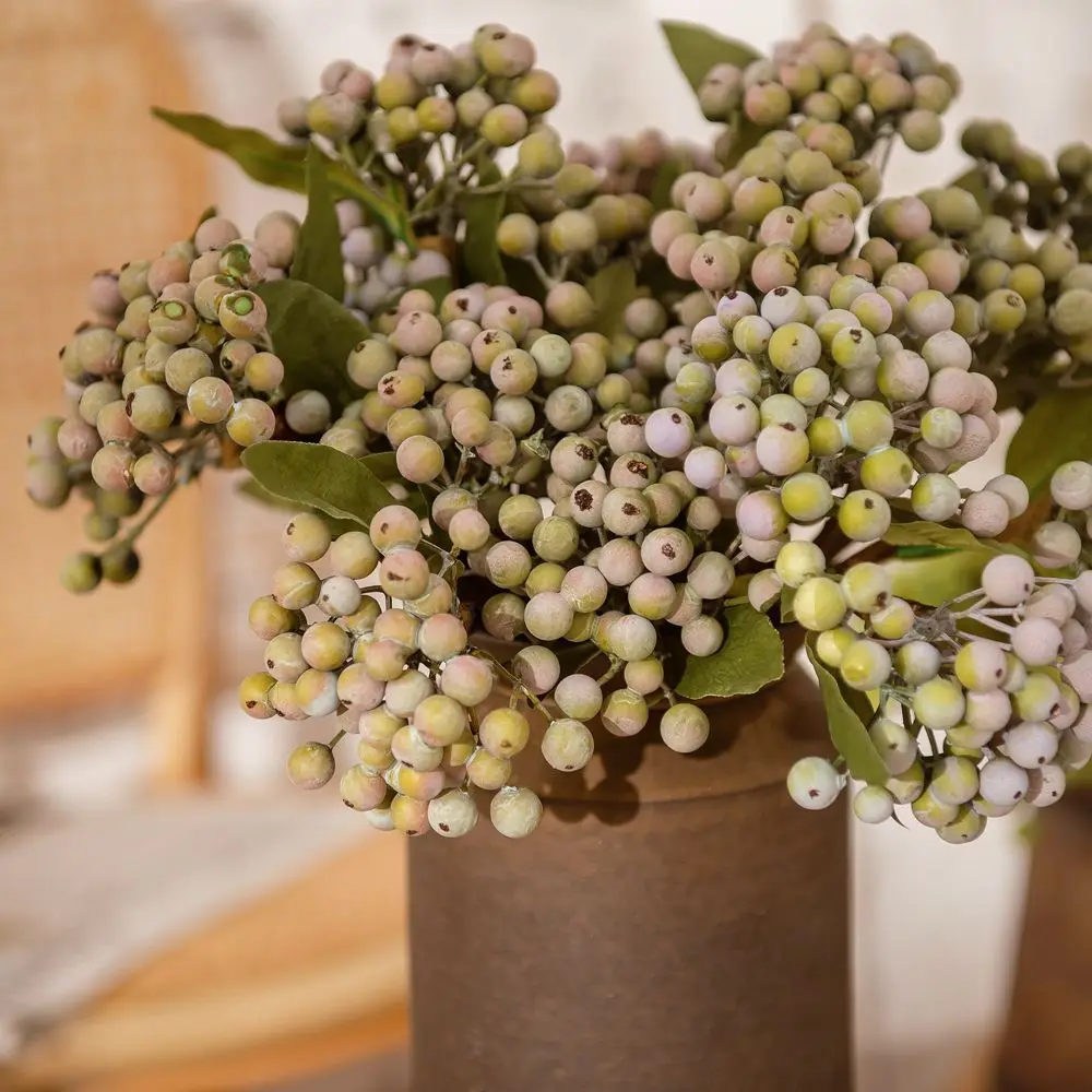 29 ซม.ประดิษฐ์สีเขียว INS Bean - String Of Pearls Plant บทวิจารณ์และราคา