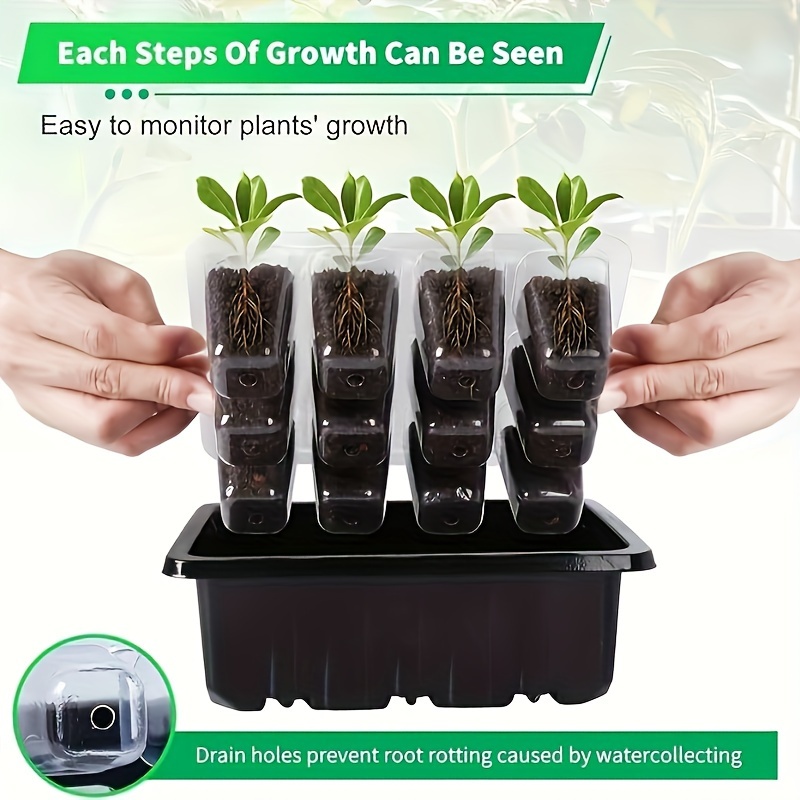 ถาดเพาะเมล็ด 1/2/3 ชิ้น แบบ 12 - Plant Parenting บทวิจารณ์และราคา