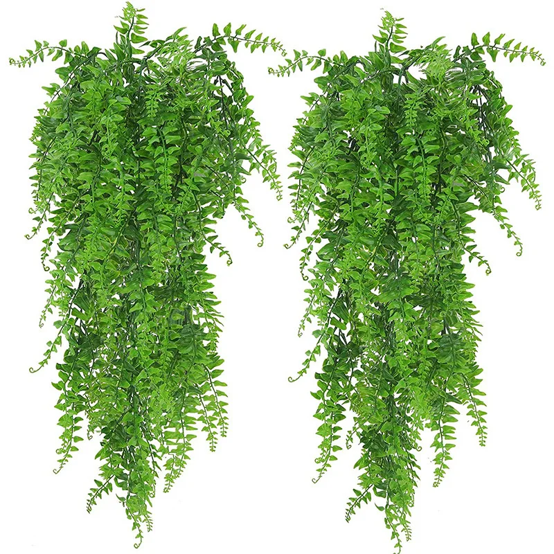 พืชแขวนประดิษฐ์ 32 นิ้วปลอมบอส - String Of Pearls Plant บทวิจารณ์และราคา