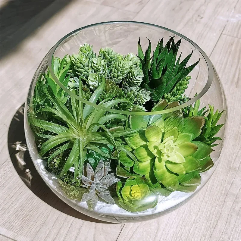 10/20 ชิ้น พีวีซี ต้นไม้จำลอง  - String Of Pearls Plant บทวิจารณ์และราคา